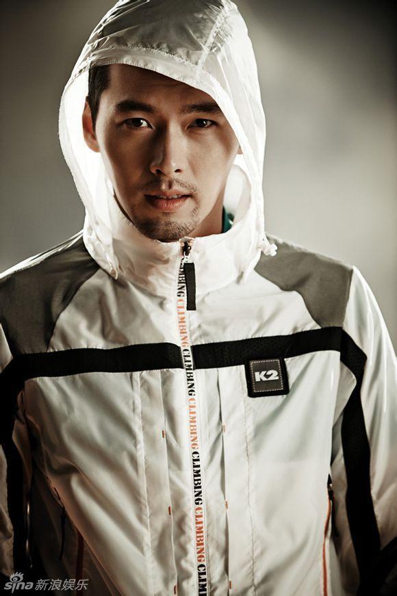 高清组图:韩星玄彬拍户外服广告 不惧风雨水火_高清图集_新浪网
