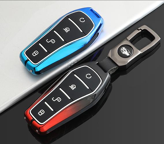 适用于byd比亚迪秦plus钥匙套2021款专用evdmi车保护壳包扣男女改装饰