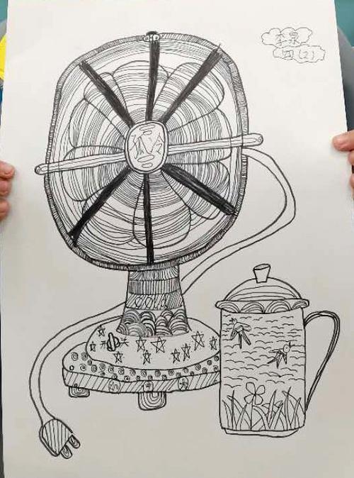 李泉素描班作品微展