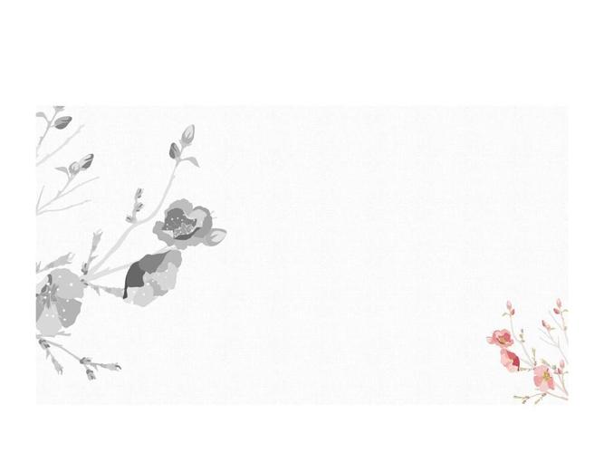 14张雅致水墨中国风ppt背景图