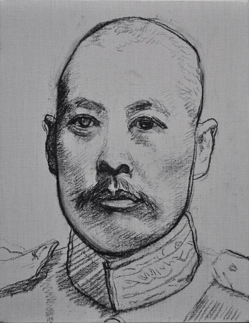 张晨初:中国历史人物素描图1