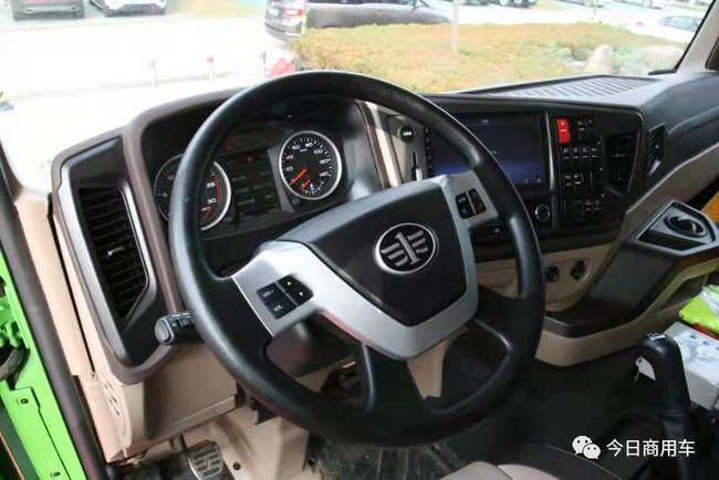 鱼和熊掌兼得可靠舒适安全性能青汽jh6自卸车满足你贪婪欲望