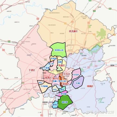 二十一世纪城,长青,张士,于洪新城,丁香湖,荷兰村,北陵,东湖,东沈河