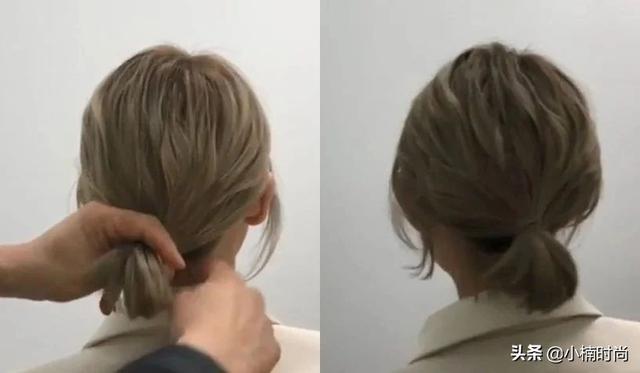短发马尾怎么扎好看发型师短发绑马尾技巧