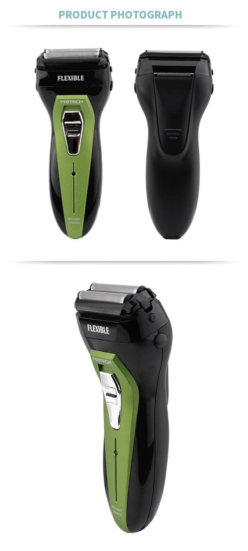 pritech washable twin blade electric men wet & dry shaver