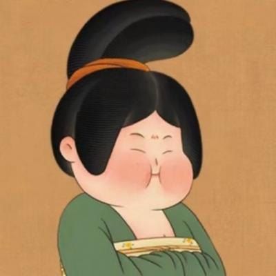 微胖女生图片头像卡通