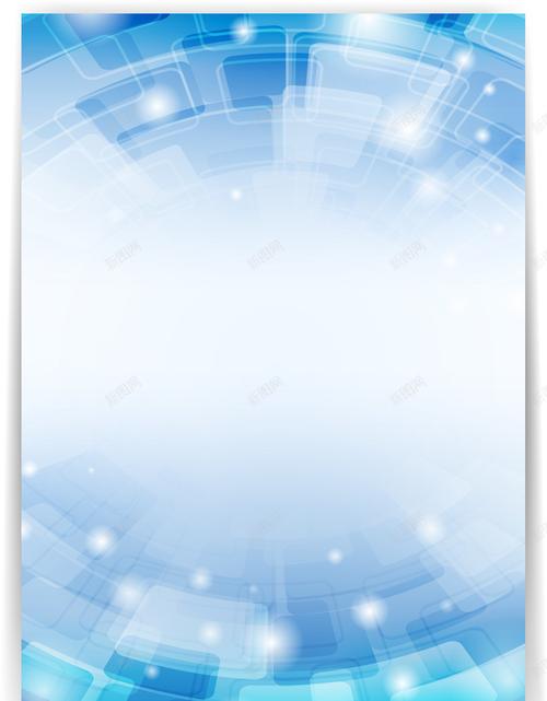 蓝色几何科技海报背景矢量图ai高清背景_新图网 https://ixintu.