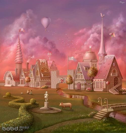 求梦幻童话世界图片