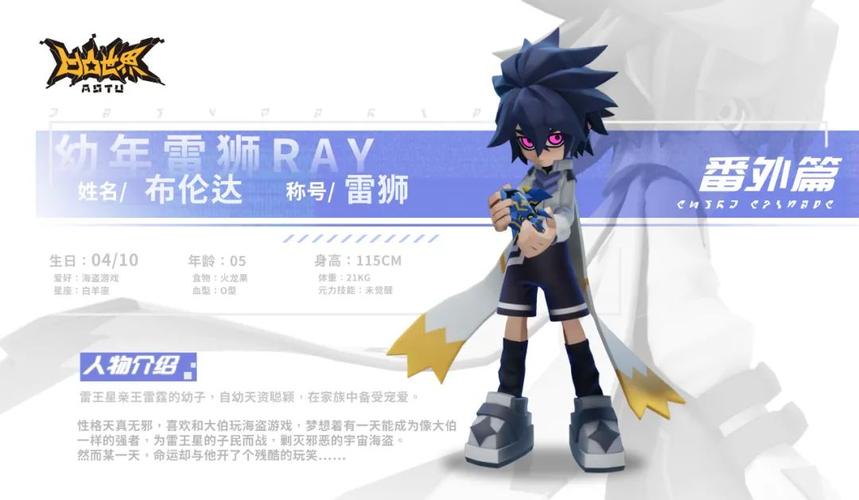 【凹凸资料卡】幼年雷狮资料卡(番外限定篇)