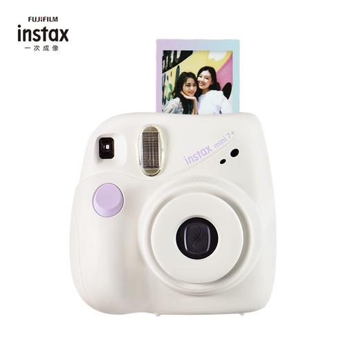 富士fujifilminstax立拍立得胶片相机mini7c7s升级款mini7白色单机