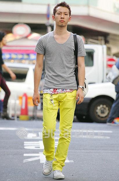 日本潮男街拍 你敢学吗? (25)