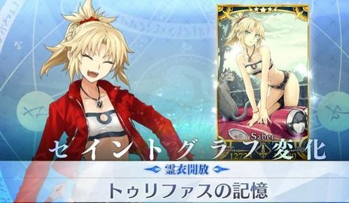 fgo莫德雷德灵衣卡面及建模详解 三倍快乐的香车萌猫和女儿子