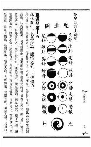 易根源之无极图让易学和丹道都取得重大进步