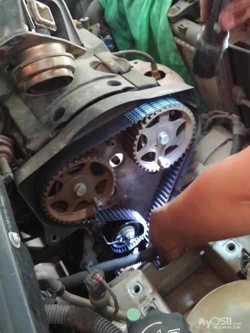 标致1.6发动机更换正时皮带全程纪实