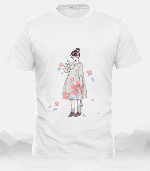 手绘t恤图案素材人物简笔画图案大全