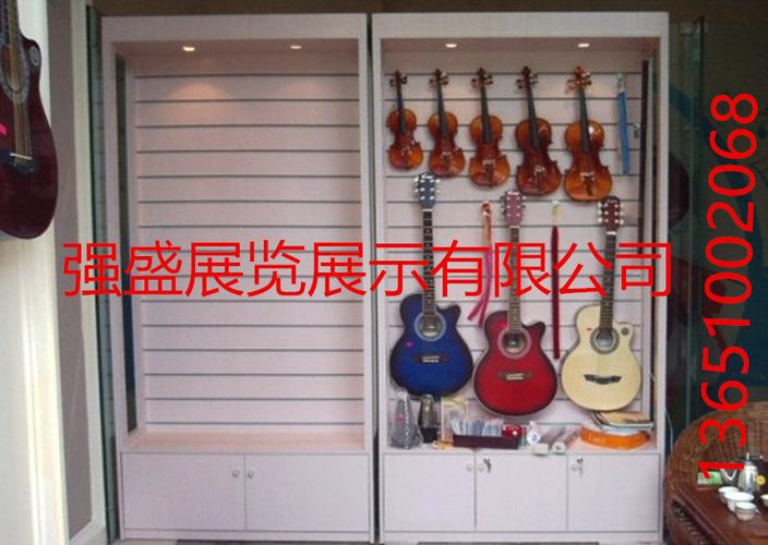 书籍吉他小提琴木质古筝展示柜展示货架乐器