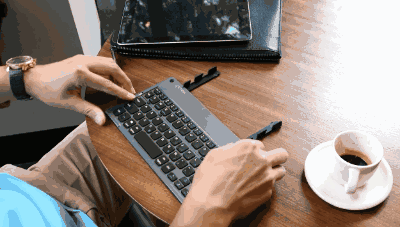 口袋键盘,超薄可折叠,兼容各种,随时随地办公