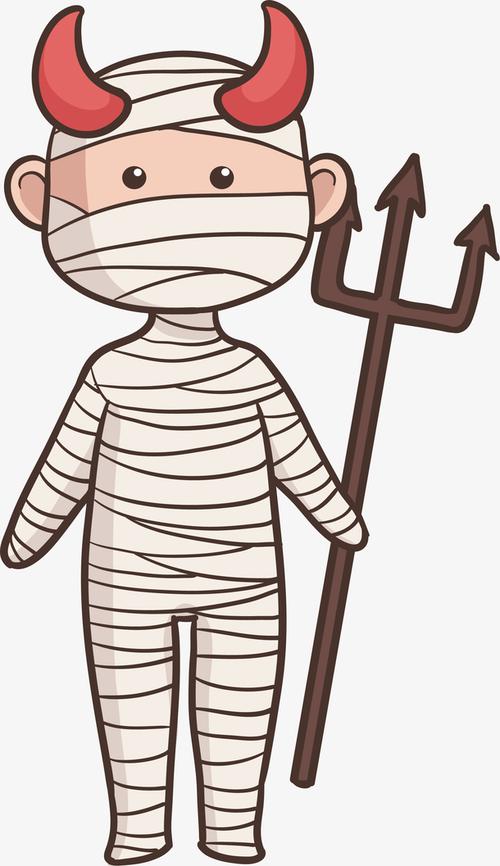 缠着绷带的恶魔