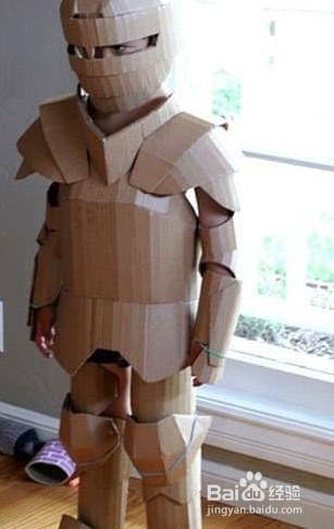 怎样用纸箱做铠甲