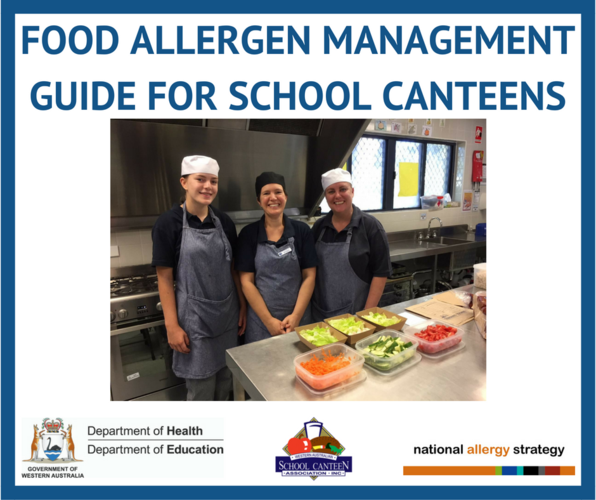 canteens food allergy food allergen management guide for school