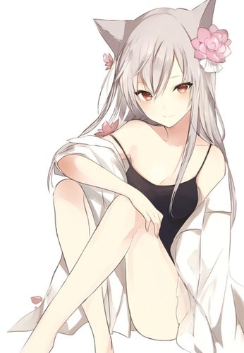 猫耳 少女 pixiv