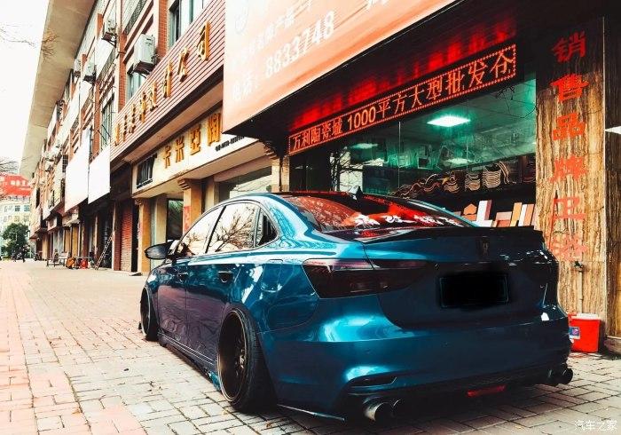 效果炸裂荣威i6max车主分享改装成果