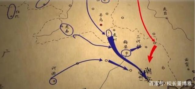 三河坝战役,朱总司令指挥的我军第一场战役