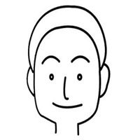 叔叔头像简笔画