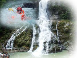 白霜涧漂流