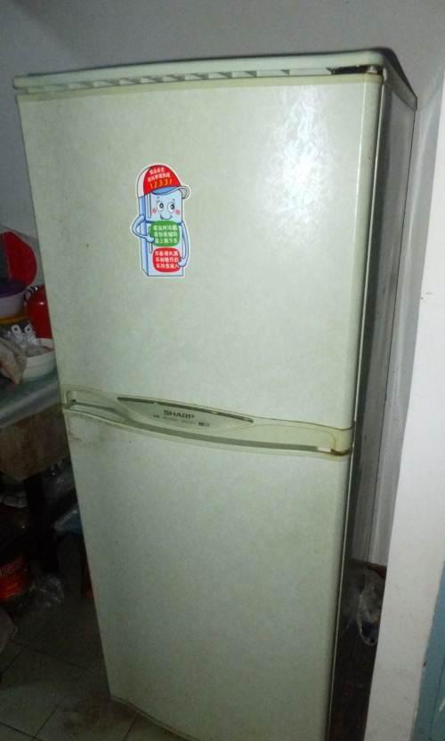 夏普无霜双门冰箱转让--个人