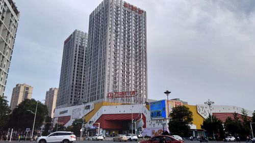 城市拍摄于四川遂宁市河东新区