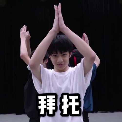期待的搓搓手-刘耀文表情包