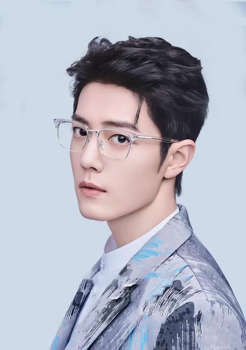 肖战陌森眼镜图