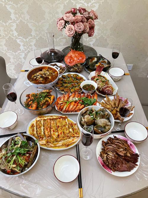 2021年夜饭|一桌丰盛的晚餐_抓钱凤爪攻略_鲍鱼_贝母