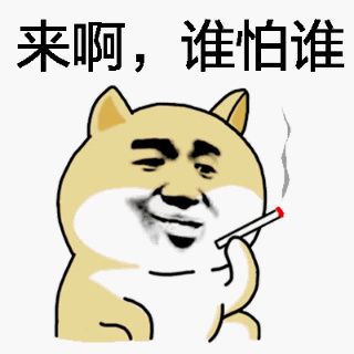来啊谁怕谁恶搞抽烟gif动图_动态图_表情包下载_soogif