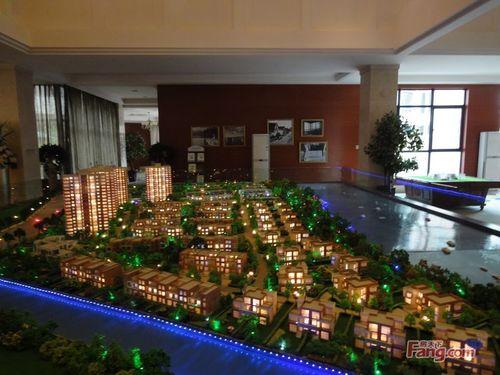 中房澜泊湾效果图沙盘全家图