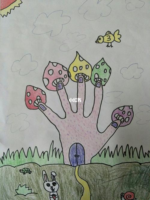 手的创意_绘画_文化_绘画