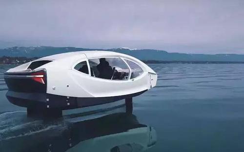 最燃设计辑|法国巴黎现身"水上出租车"-seabubbles