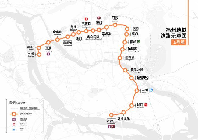 4号线可以说是填补了福州东区和义序这些偏远地区的交通空白,尤其是