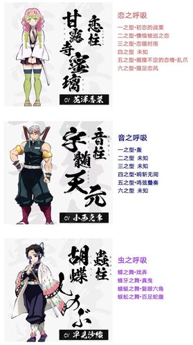 鬼灭之刃招式呼吸法和血鬼术整理