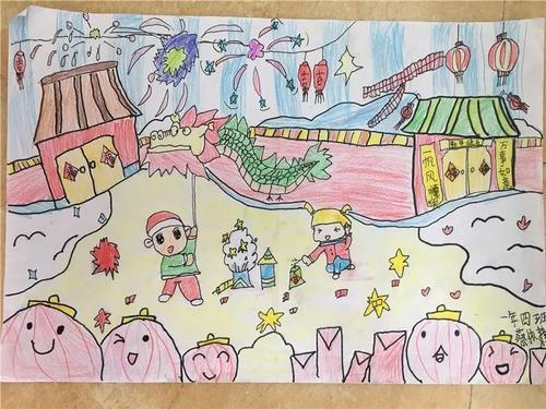 厦门市新圩学校开展2019年我们的节日春节元宵节主题绘画及手抄报