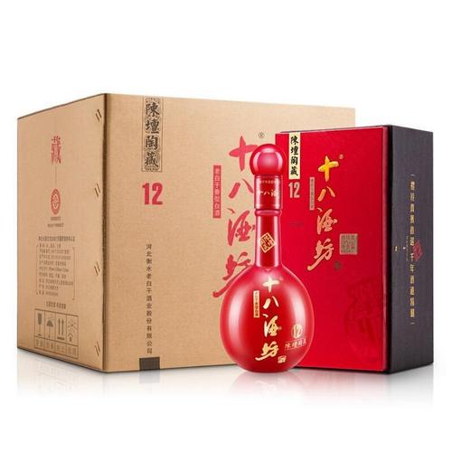 十八酒坊白酒480ml4瓶箱醇柔典范12