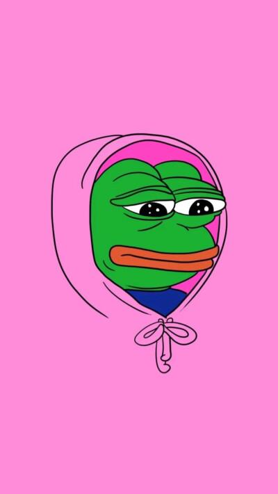 悲伤蛙的壁纸