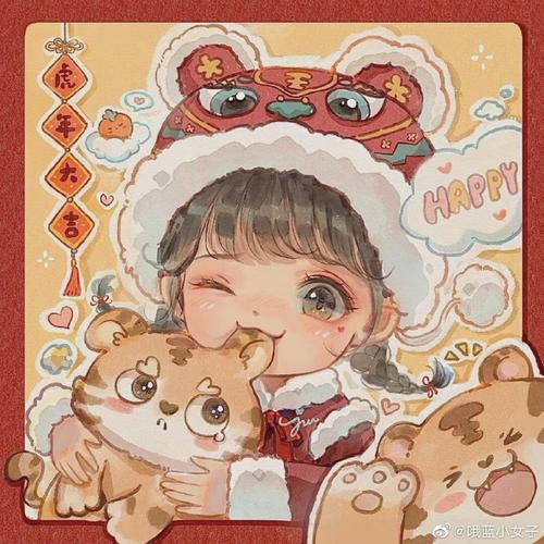 动漫图片##虎年头像##女生头像