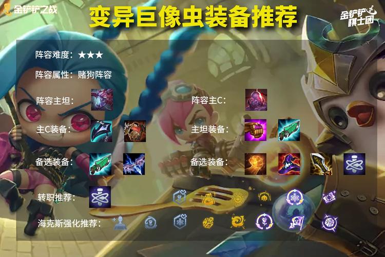 【万血巨像虫】虫子达不到万血?这么玩就对了!_变异_人口_阵容