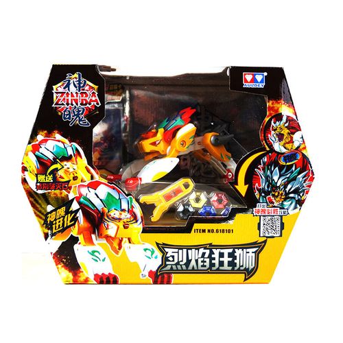 auldey 奥迪双钻 神魄进化版烈焰狂狮不死神鸟618101-4四款可选