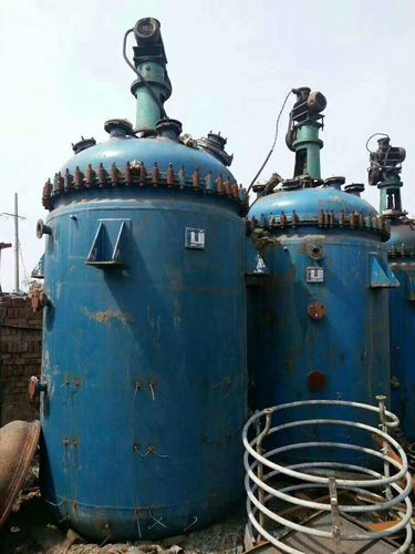 二手5000l搪瓷反应釜9成新反应釜全新反应釜不锈钢反应釜图片_高清图