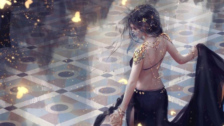 鬼刀风铃北漠公主wlop插画16