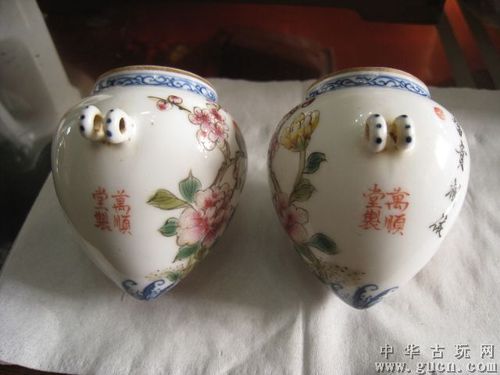 景德镇万顺堂鸟食罐