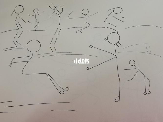 火柴人简笔画_简笔画_火柴人怎么样_跑步_画个简笔画